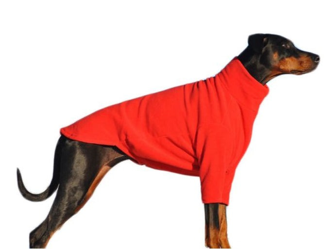 Red Jumper Fleece by HOTTERdog
