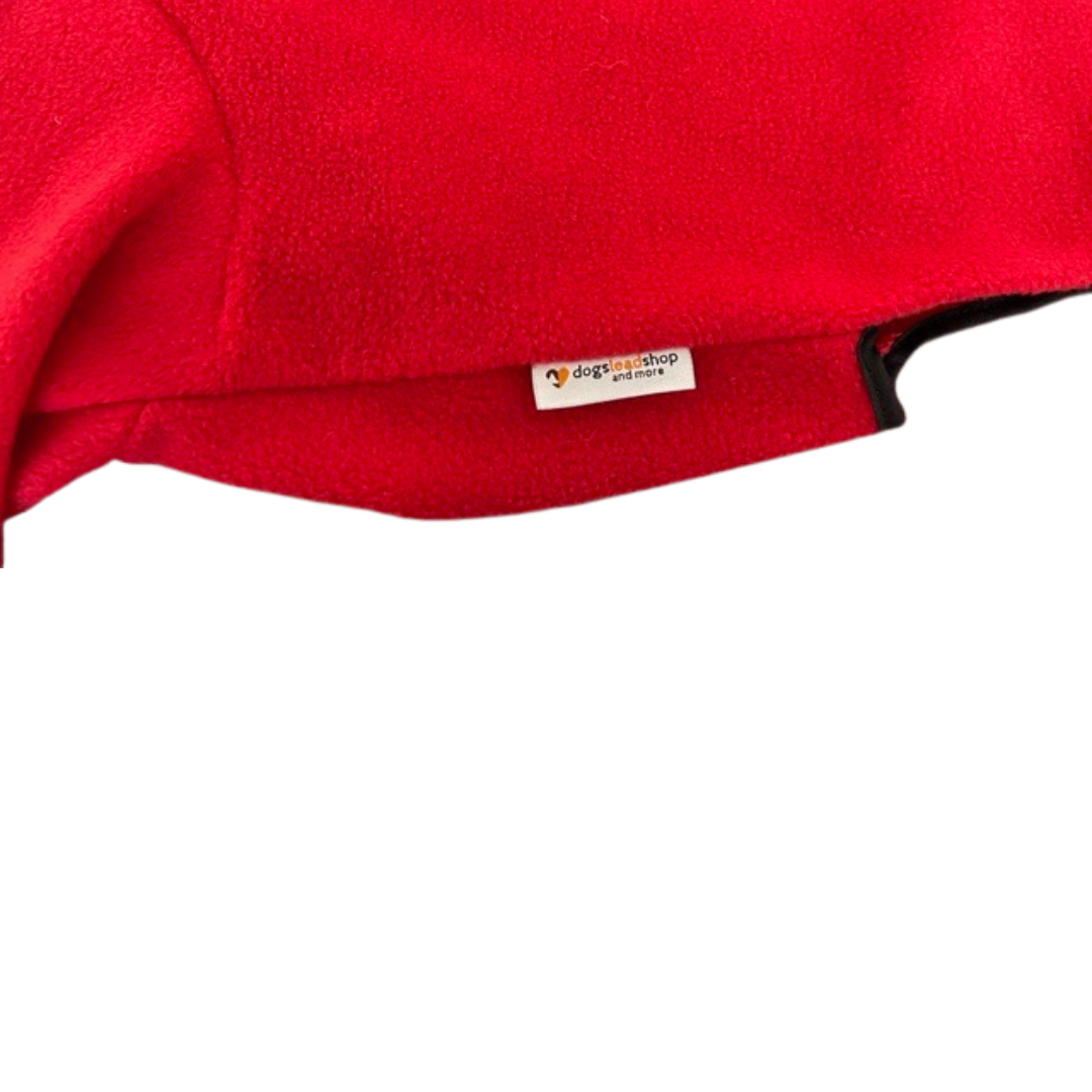 Fleece Dog Jumper / Coat with zip - dogs lead shop and more