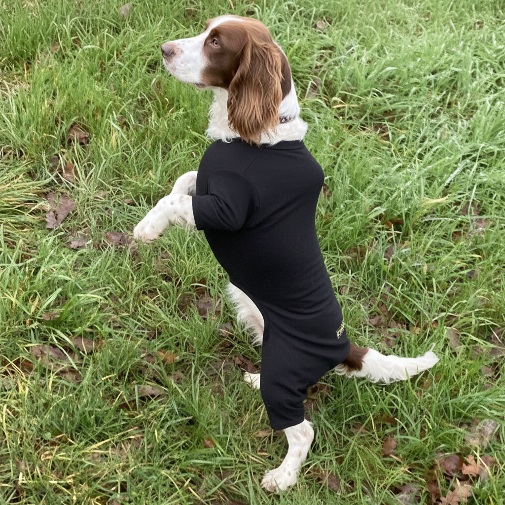 Spaniel upright - garden