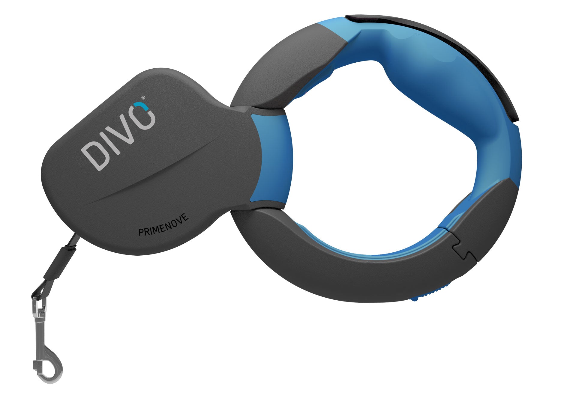 DIVO hands free dog leash blue