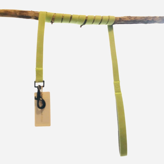Green dog lead, 5ft long