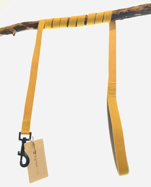 Yellow Dog Lead, 5ft long, 100% Cotton